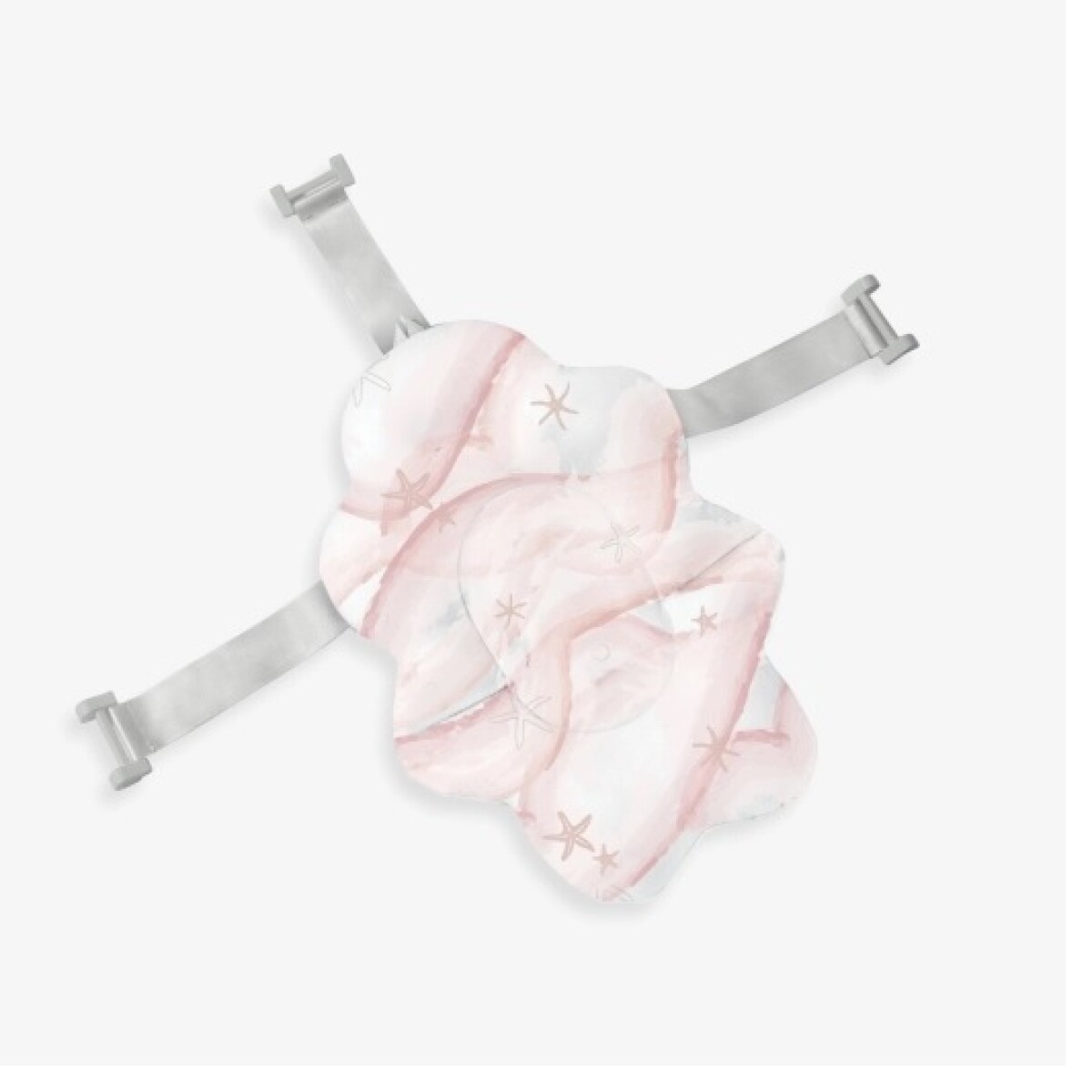 Reposera baño universal estampada KIKKABOO Nubo - ESTRELLA DE MAR ROSA 