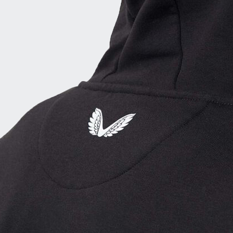 Campera Castore Zip Through Negro