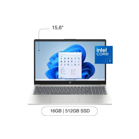 Notebook HP 15-FD1899NR 15.6' FHD 512GB / 16GB RAM Intel Core 7 150U W11 Notebook HP 15-FD1899NR 15.6' FHD 512GB / 16GB RAM Intel Core 7 150U W11