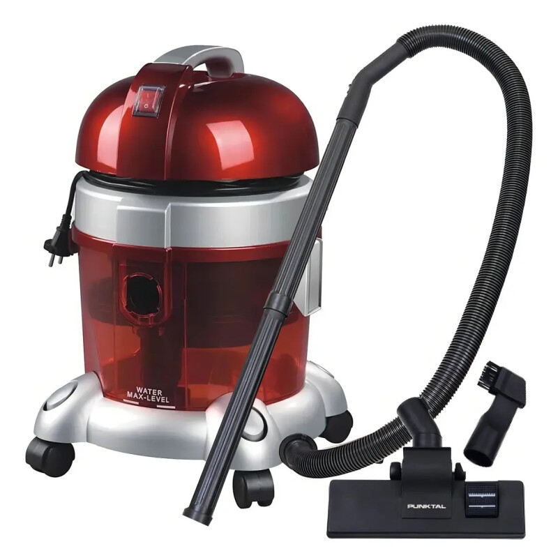 Aspiradora Punktal PK-8002 Doble Filtro 1600W Seco-Húmedo Sin Bolsa Aspiradora Punktal Pk-8002 Doble Filtro 1600w Seco-húmedo Sin Bolsa