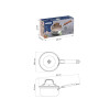 OLLA 16CM C/TAPA VIDRIO ACERO INOX. C/REVESTIMIENTO EN CERÁMICA ROMAGNA 28743/316 OLLA 16CM C/TAPA VIDRIO ACERO INOX. C/REVESTIMIENTO EN CERÁMICA ROMAGNA 28743/316