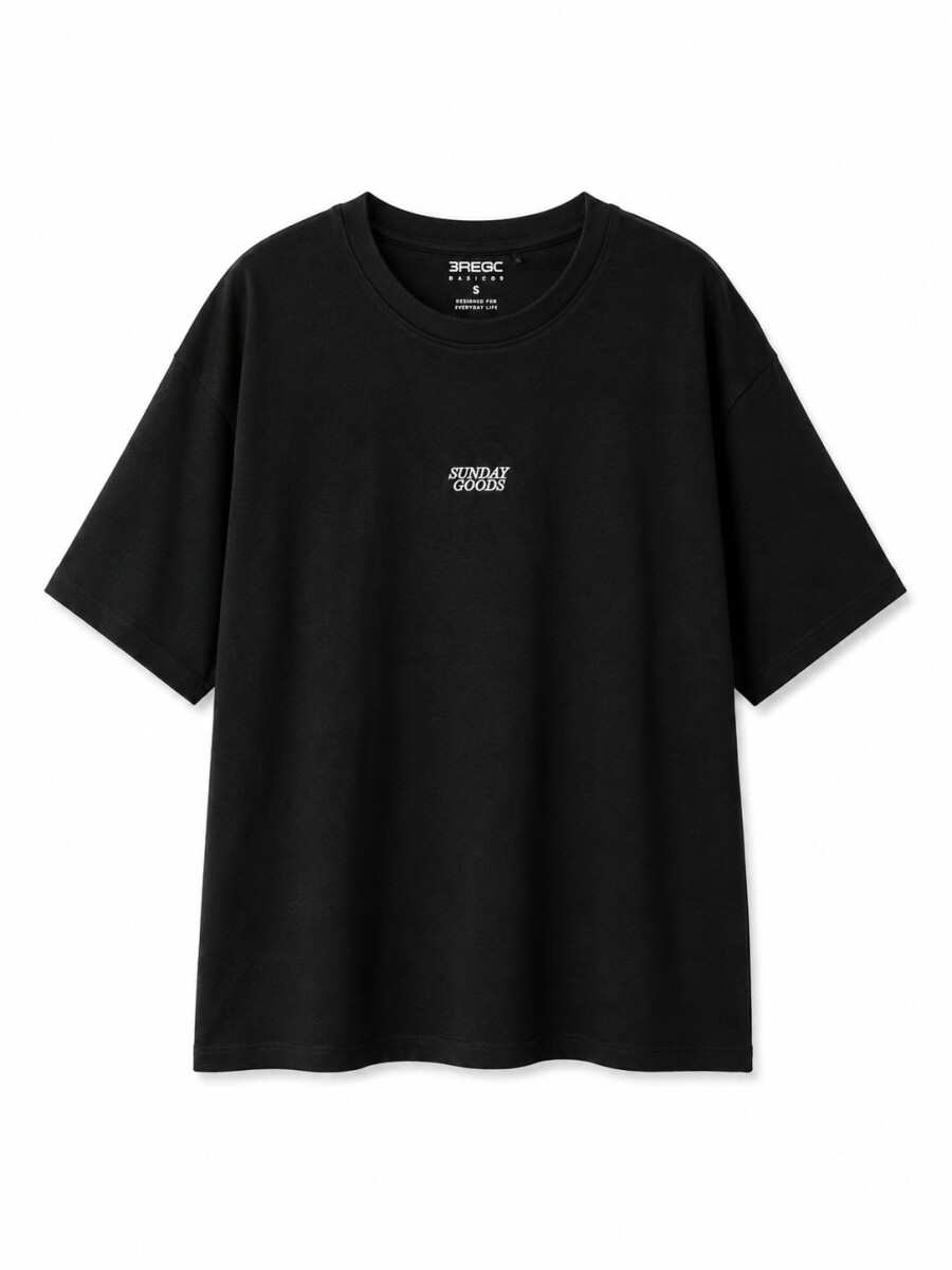 REMERA NEW DEN - NEGRO 