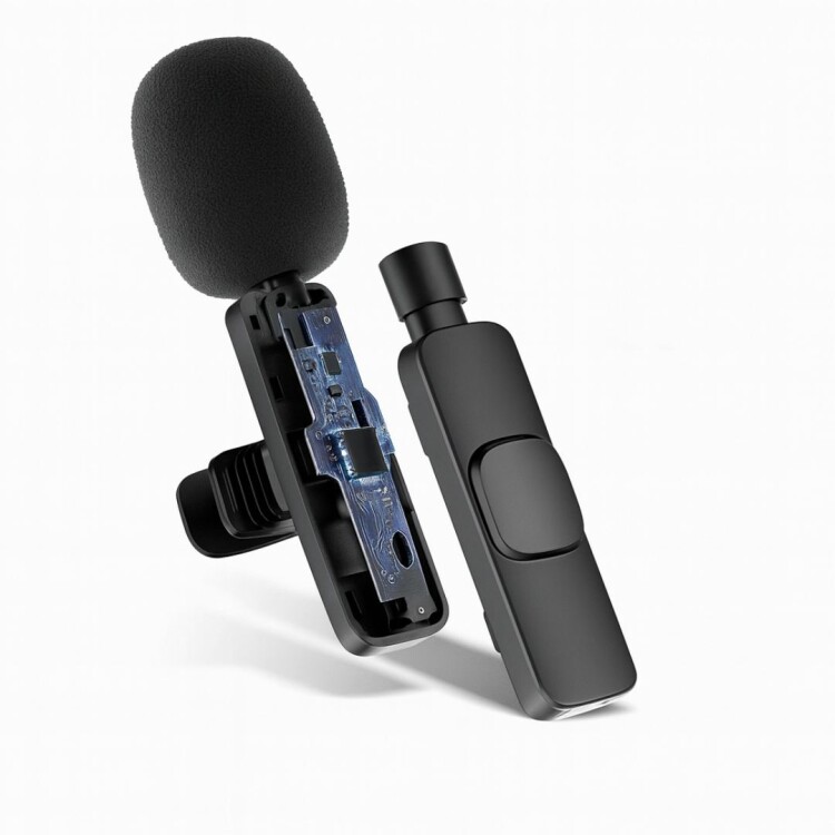 MICROFONO SOLAPERO K8 TIPO C NEGRO