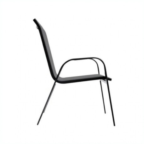 SILLA TEXTILINA SC-092 Silla De Jardín RUSTICO SC-092 Textilina Y Acero - Gris