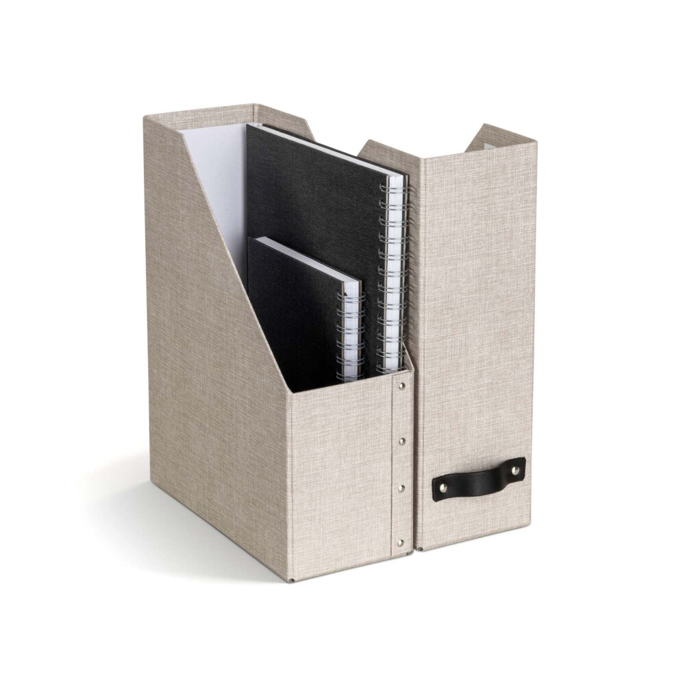 SET 2 ORG PAPELES PAPEL NATURAL-BEIGE WILLIAM