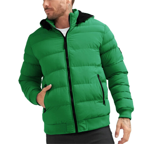 Campera Inflada North Sails N+ Abrigo Excelente Verde