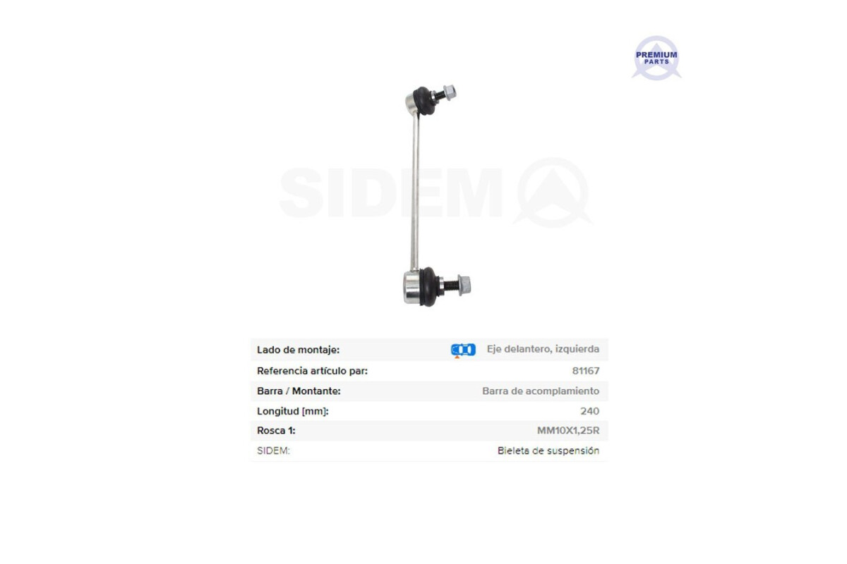 Bieleta Kia Rio 00-05 Der Bieleta Kia Rio 00-05 Der