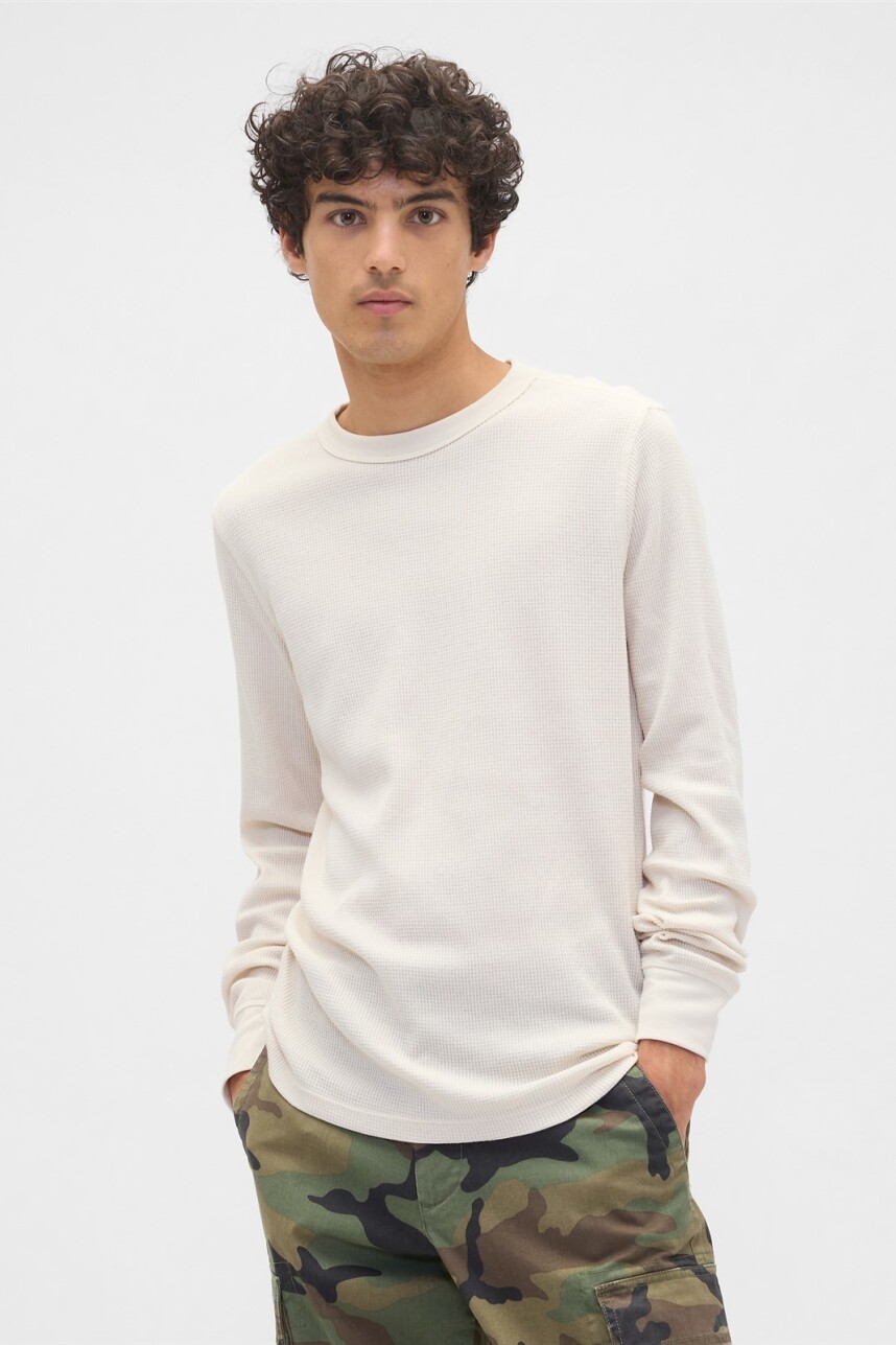 Remera Waffle Hombre Chino