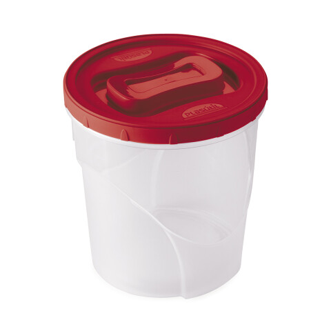 Recipiente Cilíndrico 3,2L Varios Colores ROJO