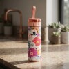 Botella Stanley flowstate sprint 590 ml Rosa floral