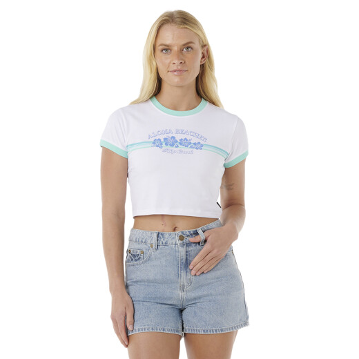 Remera Rip Curl Keepsakes Baby - Blanco Remera Rip Curl Keepsakes Baby - Blanco