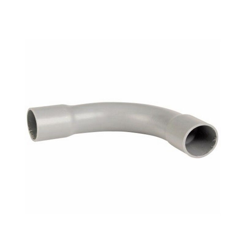 CURVA CONDUIT CORTA DE 32 MM X 90° - GRIS CLARO. VCP CURVA CONDUIT CORTA DE 32 MM X 90° - GRIS CLARO. VCP