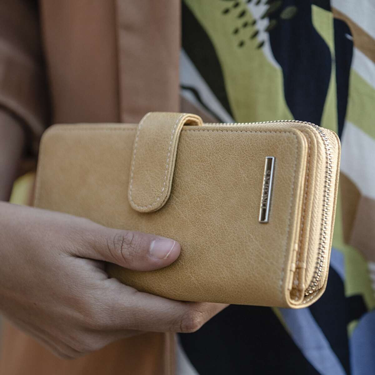 Billetera Camelia - Maíz 