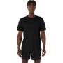 Polo Running Metarun Ss Top Hombre Performance Black