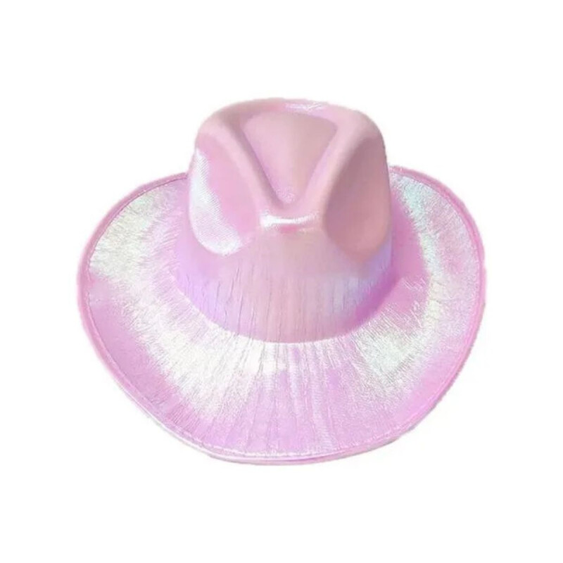 Gorro Cowboy Tornasol Blanco