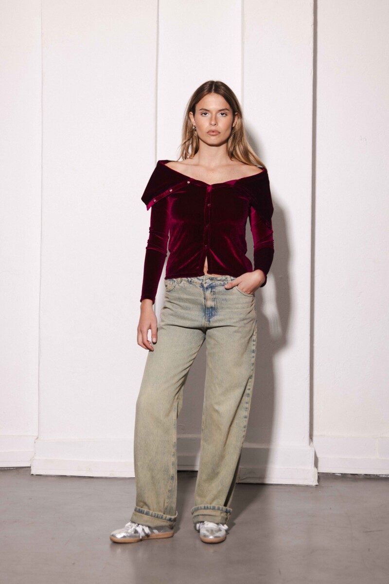 Remera Viena - Bordo 