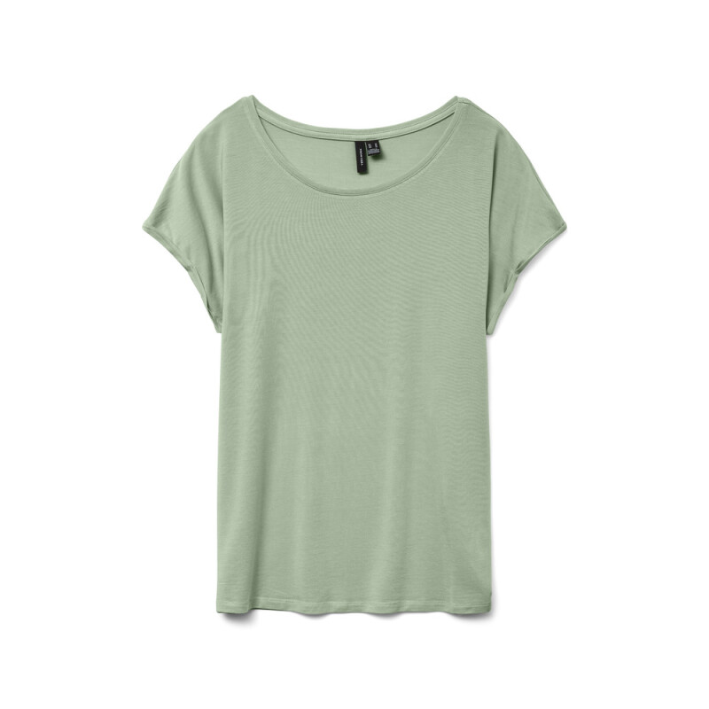 VMAVA PLAIN SS TOP GA JRS NOOS Fog Green