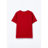 CAMISETA MM INFANTIL VERMELHO ESCURO