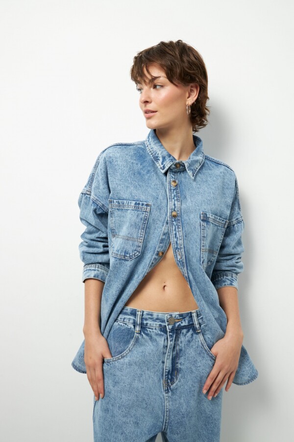 CAMISA KEINE Azul