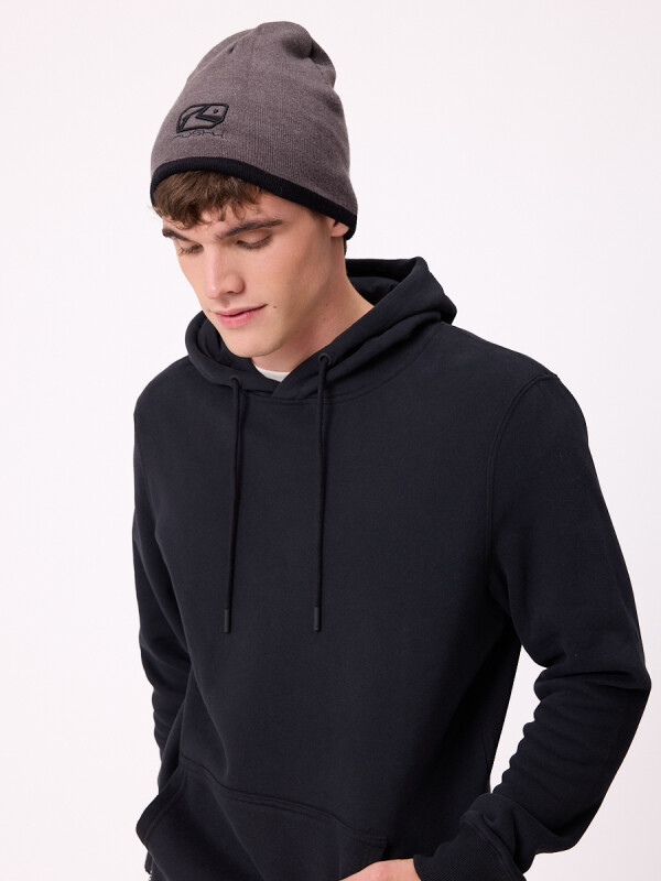 GORRO SQUARE RUSTY Gris / Negro