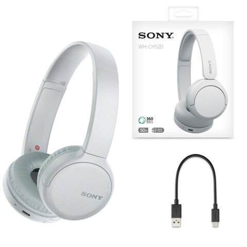 Auricular Sony Bluetooth ON-EAR WH-CH520 Blanco