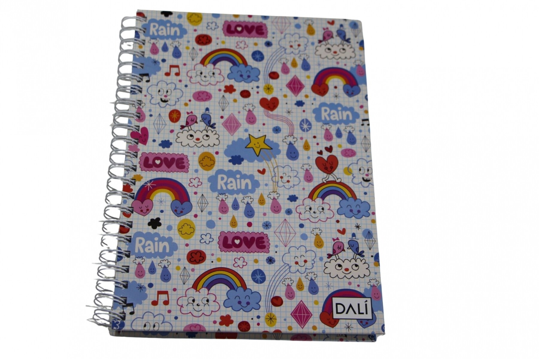 CUADERNOLA DALI150 HOJAS STD - TAPA LOVE RAIN 