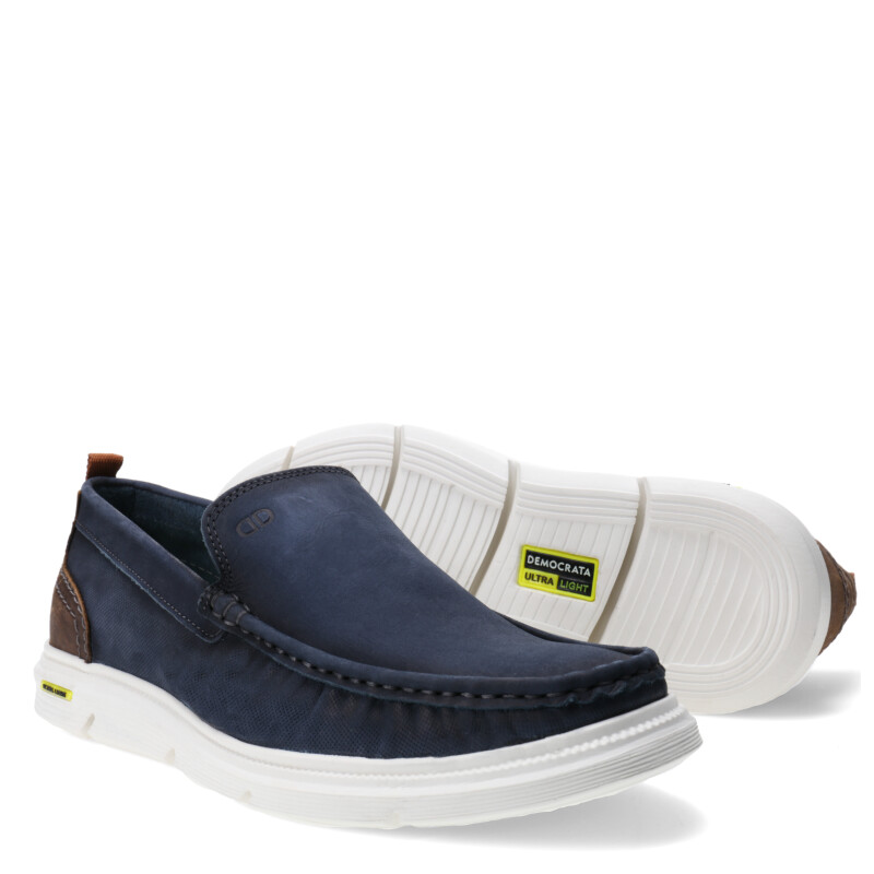 Zapato de Hombre Democrata MOLI Azul Jean