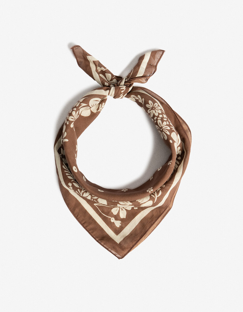 Pañuelo De Algodón Estampado 