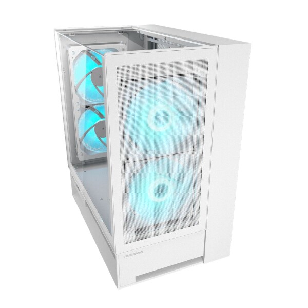 Gabienete Gamer Cougar Omnyx 4 Fanes Incluidos Mid Tower BLANCO