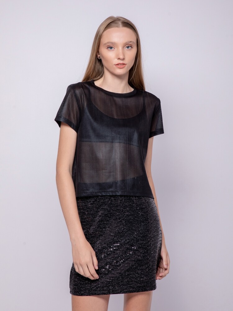 FALDA PARY Negro