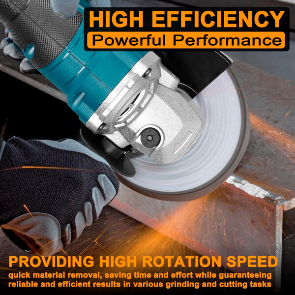 Amoladora Angular 2 Batería 21v Dw437 AMOLADORA ANGULAR 125MM 2 BAT. DW437