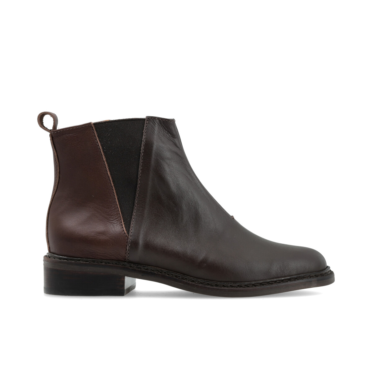 BOTA VENET - CUERO HEXADA - MARRON 