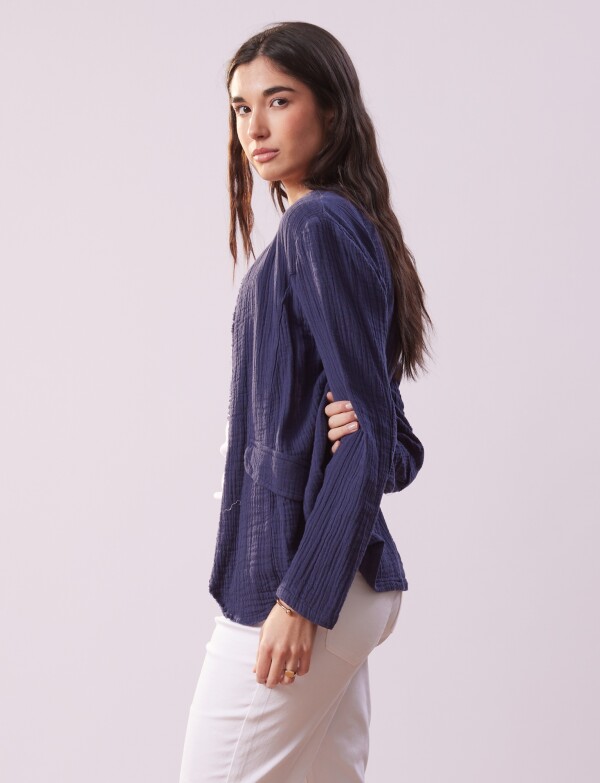 Chaqueta Algodon AZUL