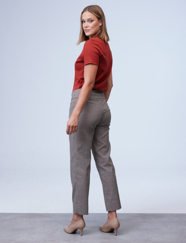 Pantalon Gales MARRON/MULTI