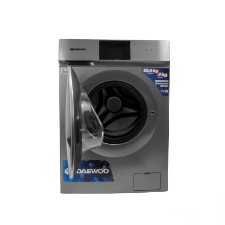 Lavasecarropa Daewoo 10/7kg DAWDF107TIS INOX