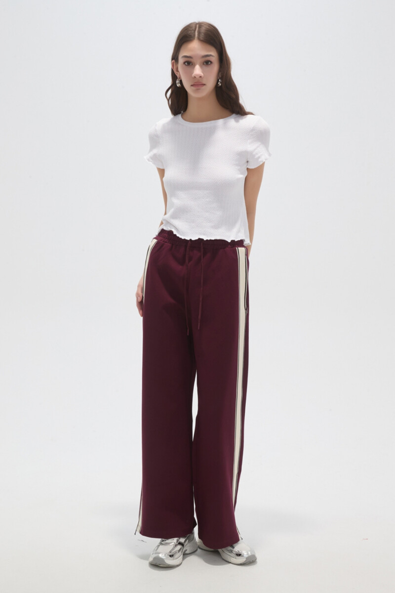 Pantalon Ilmar - Cereza Oscuro 