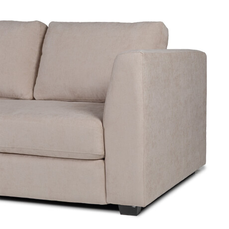 Rinconera Lotus - Tela Microfibra - Chaise Izquierdo 12072 (Beige)