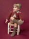 Jersey Con Intarsia Delante Teja