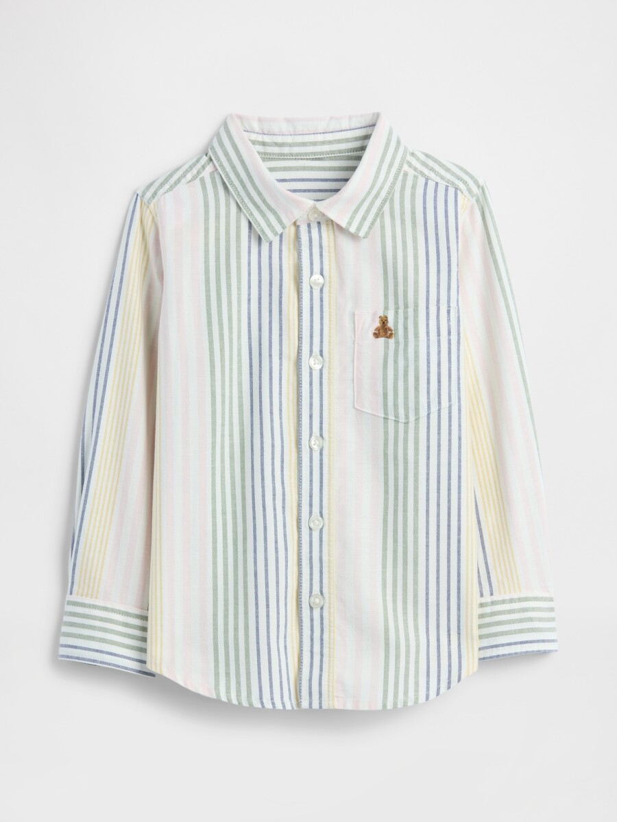 Camisa Oxford Toddler Niño - Sp Multi Stripe Sp25 