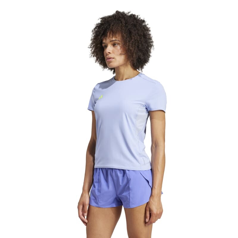 Remera Adidas Adizero Azul