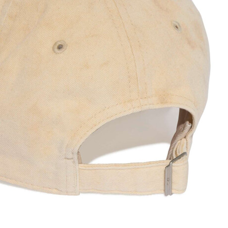 Gorra Baseball Washed de Unisex crema