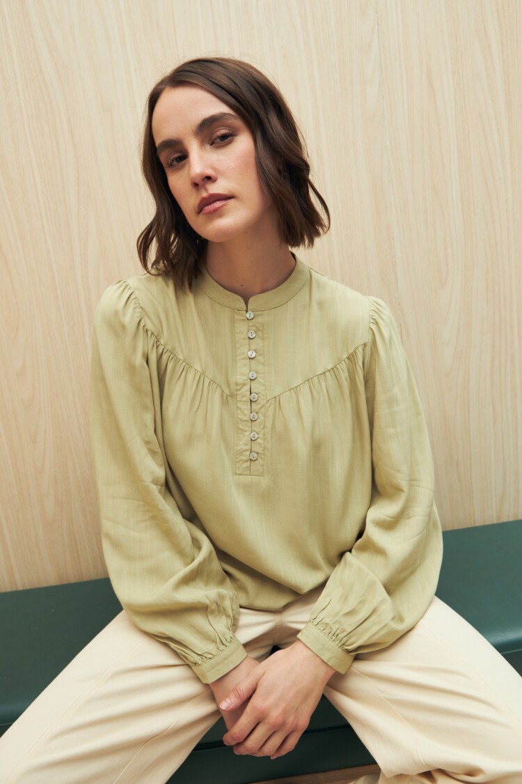 CAMISA BRICK Verde Oliva