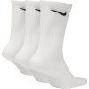 Medias Nike Everyday Media larga 3-Pack Unisex Blanco