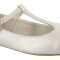 Balerinas Infantiles Croco Kids Zapato Gacela Blanco Perla