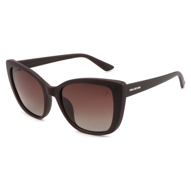 Lentes de Sol Chilli Beans Florida Cat Marrón Matte