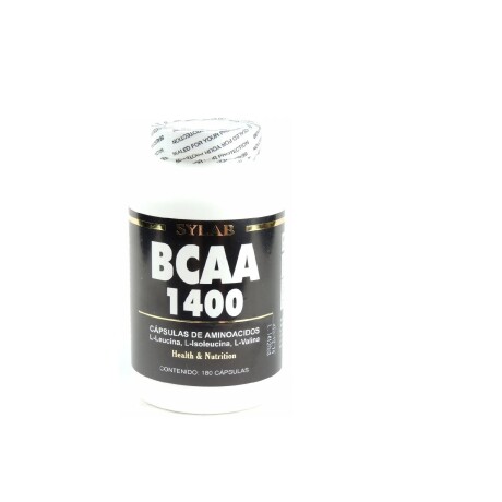 BCAA 1400 SYLAB 180 Caps Aminoácidos BCAA 1400 SYLAB 180 Caps Aminoácidos
