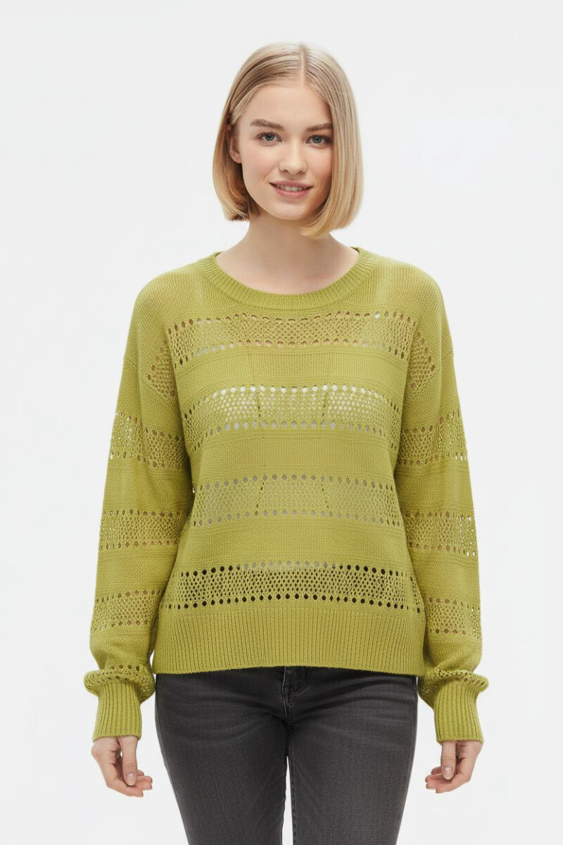 Sweater Tuloek - Verde Oliva Claro 