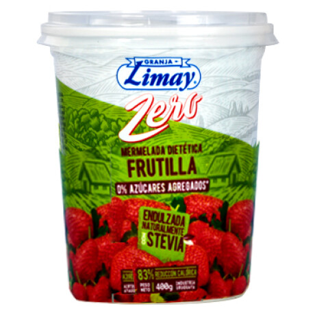 MERMELADA LIMAY ZERO POTE 400G FRUTILLA MERMELADA LIMAY ZERO POTE 400G FRUTILLA