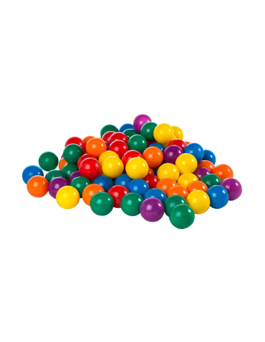 INTEX BOLSO 100 BOLAS DE COLORES 6.5 CMS 