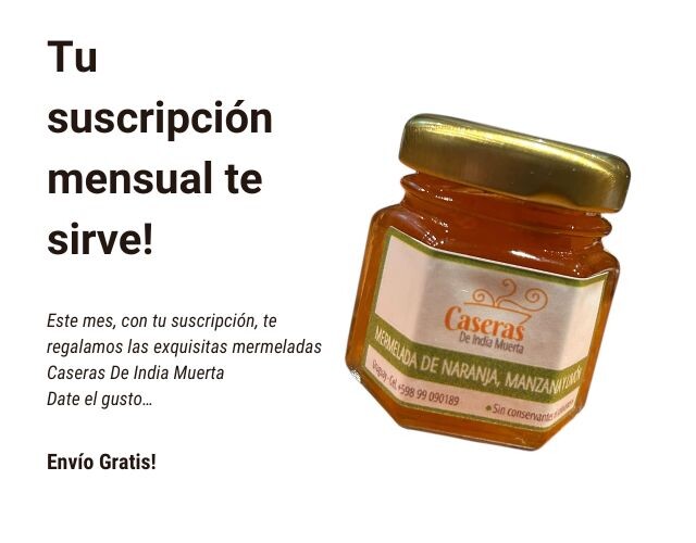 Suscripciones detalles